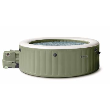 Opblaasbaar bubbelbad Intex Pure Spa 4 persoons Olijfgroen