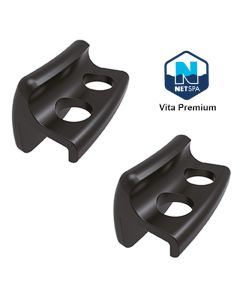 2x Hoofdsteun inclusief Bekerhouder Vita Premium bubbelbad
