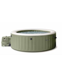 Opblaasbaar bubbelbad Intex Pure Spa 4 persoons Olijfgroen